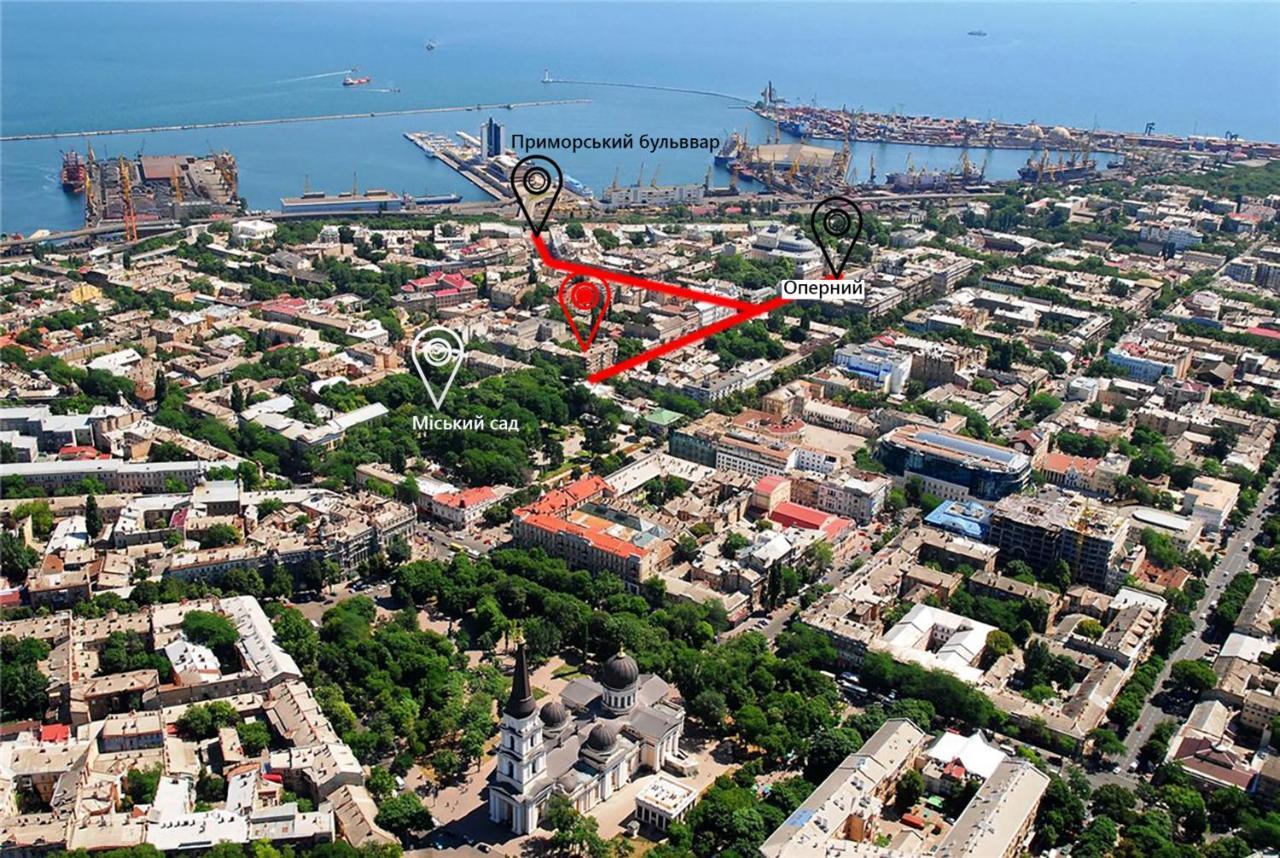 City Garden Apartments Є Інтернет Без Світла Odessa Dış mekan fotoğraf